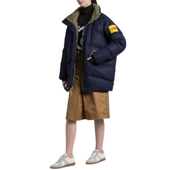 The North Face Women’s Brown Label Larkspur Wool Down Oversized Jacket - Picture 13 of 13